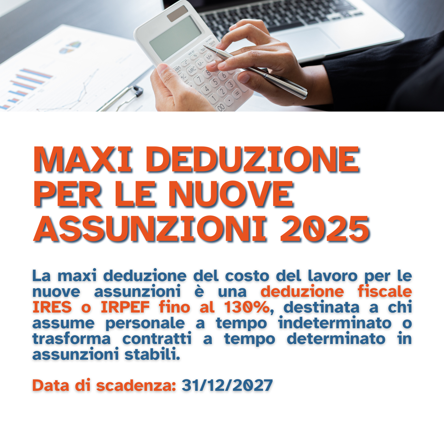 maxi deduzione sul lavoro